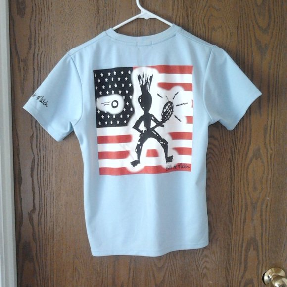 Rare Balle De Match Yippe Womens Tennis Shirt - Picture 2 of 4